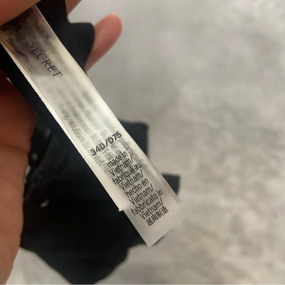 New! Victoria’s Secret Shine Strap Unlined Push Up Bikini Swim Top 4471 - Picture 10 of 11